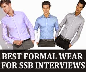 interview formal dress code for male